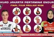 Daftar Pemain Utama Jakarta Pertamina Enduro Proliga 2026