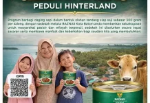 BAZNAS Batam Gandeng Pertamina dan Hiswana Migas Salurkan Daging ke Hinterland