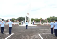 Lanud Hang Nadim Ziarah Pahlawan Peringati HUT TNI AU