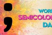 Sejarah Hari Semicolon Sedunia