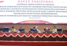 Gubernur Ansar Komitmen Tindaklanjuti Rekomendasi DPRD Kepri