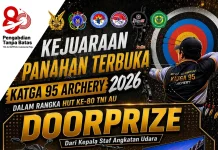 Kejuaraan Panahan Katga 95 Meriahkan HUT TNI AU