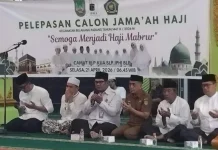 Pelepasan Jamaah Haji Kecamatan Belakang Padang Berlangsung Khidmat