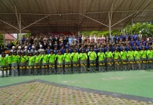 Semangat Kartini Warnai Upacara Gabungan Instansi Batam