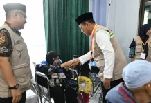 Gubernur Kepri Tekankan Layanan Ramah Lansia Saat Pelepasan Jamaah Haji di Batam