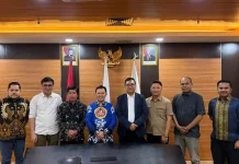 Ketua Karang Taruna Kota Batam Kunjungi Pengurus Nasional Karang Taruna