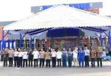 Danlanud Hadiri Peresmian Kantor Bakamla Barat Batam