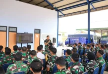 Danlanud Tekankan Profesionalisme dan Disiplin Prajurit Hang Nadim