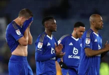 Dua Kali Relegasi dalam Setahun, Leicester Kini Turun ke League One