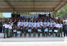 Lomba Renang Militer Satrol Kodaeral IV Tingkatkan Profesionalisme