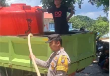 Hari Ke-95, Polresta Barelang Masih Mengawal Distribusi Air Bersih