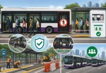 LTA Batasi Penggunaan Pintu Ketiga Bus Demi Keselamatan