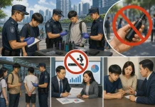 Ribuan Pelanggar Vape Ditindak Awal Tahun 2026 Singapura