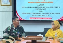 Kesbangpol Batam dan Lanud Hang Nadim Perkuat Sinergi Pertahanan