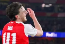 Arsenal ke Final! Declan Rice Ungkap Momen Kunci Kemenangan atas Atlético Madrid