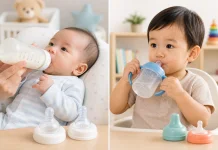 Perbedaan Penggunaan Dot pada Bayi dan Balita