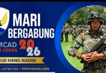 Lanud Hang Nadim Buka Pendaftaran Komcad Matra Udara 2026