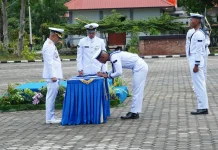 Satdik 1 Kodiklatal Gelar Pelantikan Dikmata TNI AL XLVI