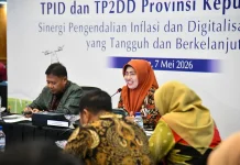 Sekdaprov Dorong Sinergi TPID dan TP2DD Kendalikan Inflasi Kepri