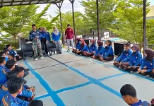 Babinter Lanud Hang Nadim Sosialisasikan Korps Kadet Republik