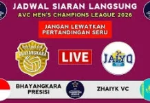 Jadwal Pertandingan AVC Champions League Putra Tahun 2026