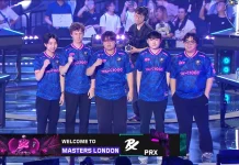 Paper Rex Kalahkan T1 2-1, Amankan Slot Terakhir Region Pacific ke Masters London