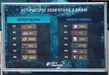 Pembagian Grup VCT Pacific Stage 2 2026 Resmi Diumumkan