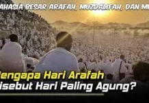 Hari Arafah adalah Puncak Ibadah Haji