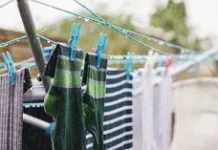 Tips Cucian Tidak Bau Apek saat Musim Hujan