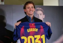 Anthony Gordon Resmi Berseragam Barcelona hingga 2031