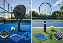 Mengenal Perbedaan Raket Padel dan Raket Teni