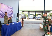 Lanud Hang Nadim Tingkatkan Kemampuan Teritorial Prajurit TNI