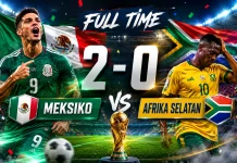 Meksiko Awali Piala Dunia 2026 dengan Kemenangan 2-0 atas Afrika Selatan