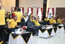 Polda Kepri Gelar Nobar Piala Dunia, Drama Comeback Korsel Hangatkan Silaturahmi