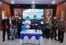 TNI AL Gagalkan Penyelundupan Narkoba Laut dari Malaysia
