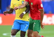 Ayyoub Bouaddi Bersinar di Debut Piala Dunia, Maroko Tahan Imbang Brasil