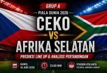 Prediksi Line Up Ceko vs Afrika Selatan di Grup A Piala Dunia 2026