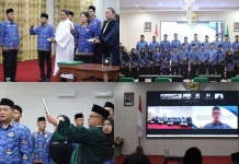 Kakanwil Kemenag Kepri Lantik 61 Pejabat Fungsional Baru, Penghulu Paling Banyak!