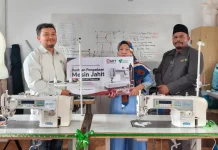 Dompet Dhuafa Kepri dan MTT Sumbagteng Resmikan Rumah Jahit Mualaf di Batam