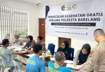Polresta Barelang Gelar Pemeriksaan Kesehatan Gratis Bagi Warga Binaan Rutan