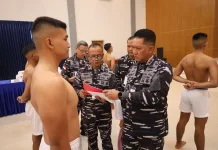 Kodaeral IV Pimpin Pantukhirda Seleksi Calon Taruna Akademi TNI 2026