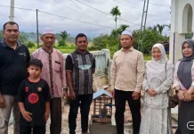 Polibatam Bangun Sumur Bor Bantu Warga Terdampak Banjir Aceh Utara