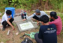 Dompet Dhuafa Kepri Wakaf Sumur Bor Bantu Santri Natuna Nikmati Air Bersih