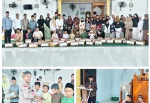 KUA Durai Salurkan Bantuan untuk 43 Anak Yatim dan Penyandang Disabilitas