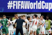 Inggris Unggul 2-1 atas Meksiko di Babak Pertama