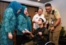 PKK kota Batam Tebar Kepedulian bagi Penyandang Disabilitas Batam
