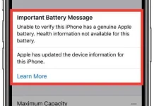 Battery Health iPhone Hilang? Ini Penyebabnya