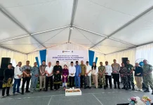 Danlanud Hang Nadim Hadiri Peletakan Batu Pertama Tugu Raja Ali YDM V