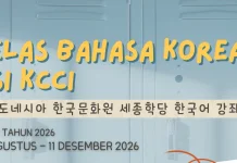 KCCI Buka Pendaftaran Kelas Bahasa Korea Sesi Kedua Tahun 2026 Gratis