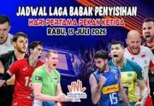 Jadwal Pertandingan VNL Putra Pekan ke-3 Tahun 2026